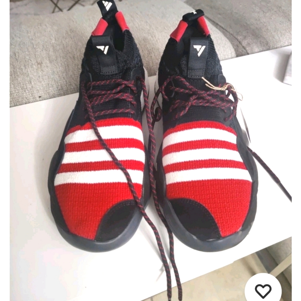 Adidas Trae Young 2 Mens Size8.5 Chinese New Year Training Shoe Black Red IF2163 - Picture 4 of 5